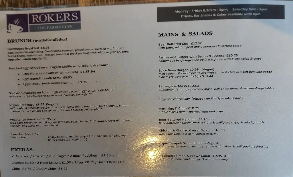 Menu_The Farmhouse Restaurant_Wood Street Village_image_2