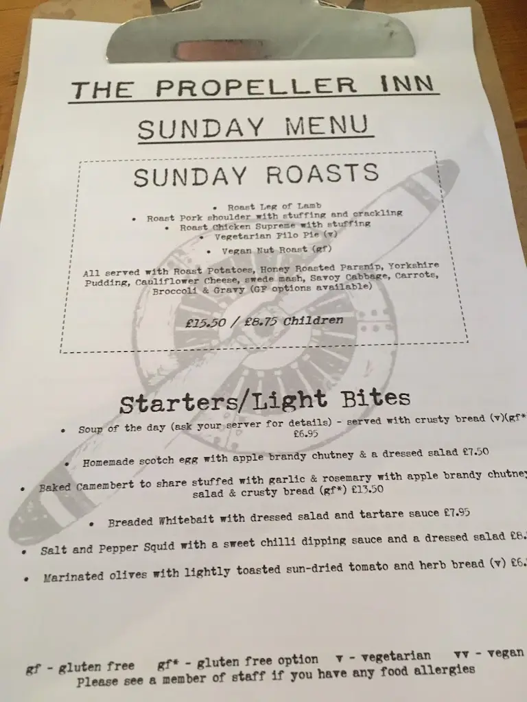 Menu_The Propeller Inn_Bembridge_image_2