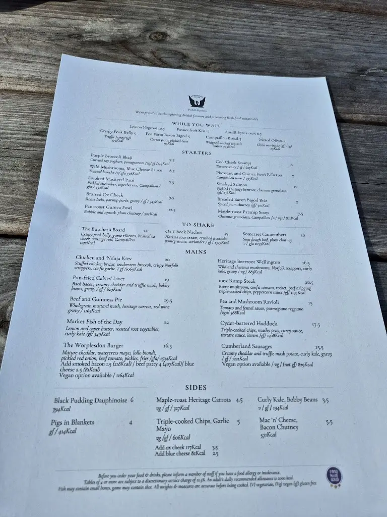 Menu_Worplesdon Place_Wood Street Village_immagine_3