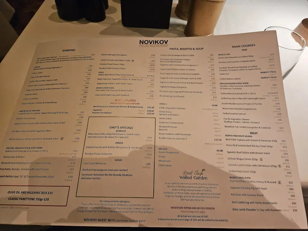 Menu_Bill's Guildford Restaurant_Wood Street Village_image_3