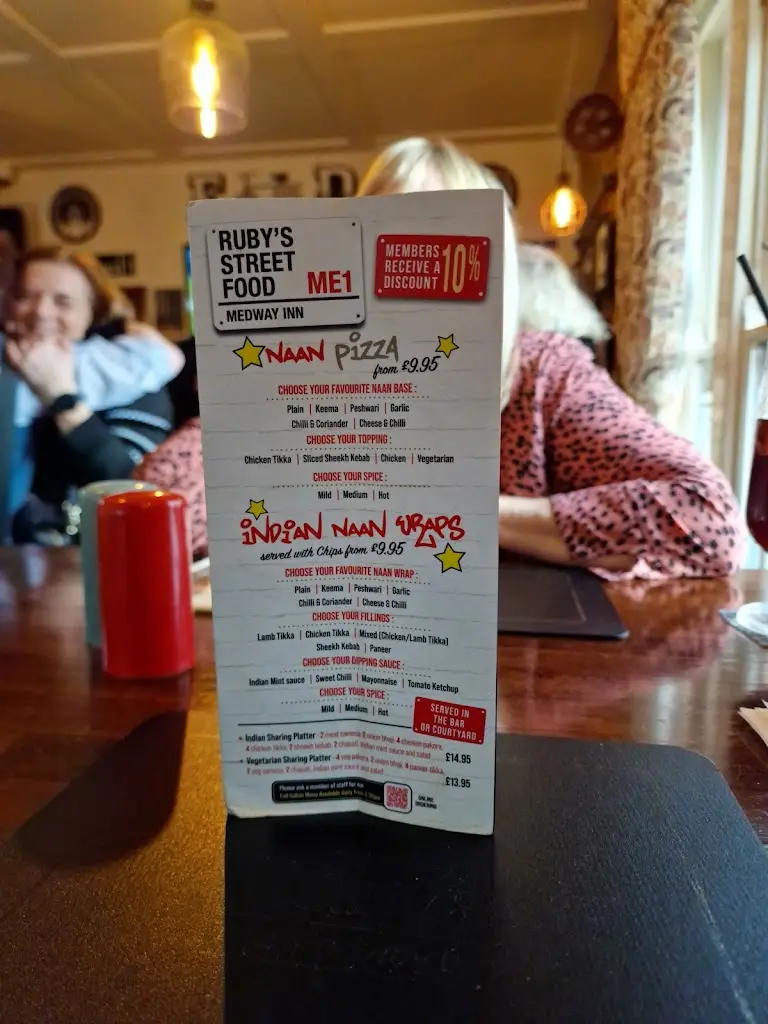 Menu_The Medway Inn_Wouldham_image_3