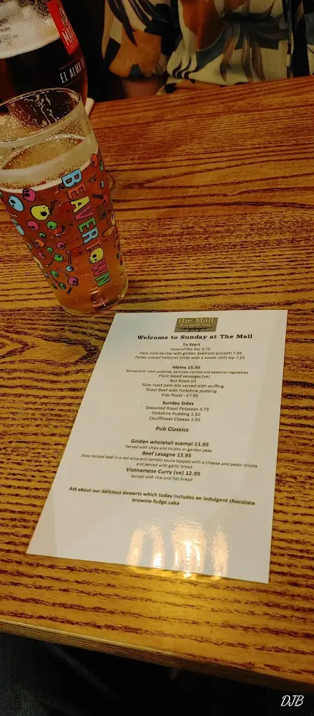 Menu_The Mall_Woodhall Spa_image_2