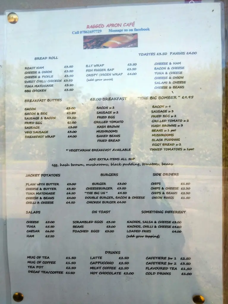 Menu_The Ragged Apron Café_Woodhall Spa_immagine_2