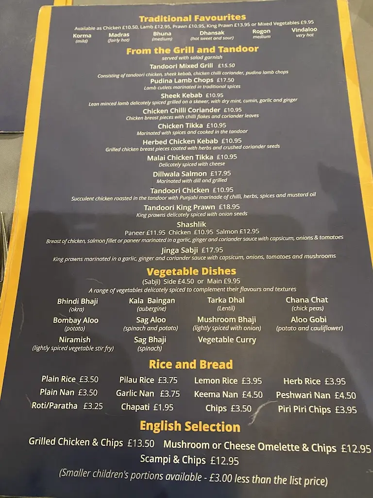 Menu_India Village Restaurant & Takeaway_Woodhall Spa_image_1