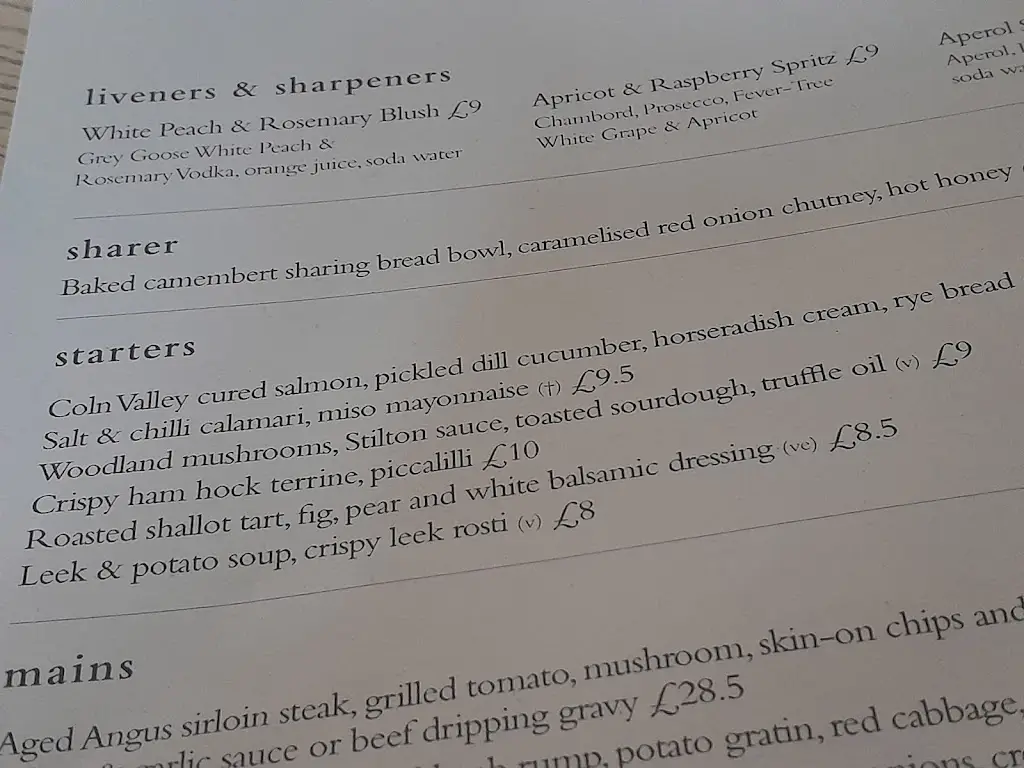 Menu_The Plough_Wrington_image_1