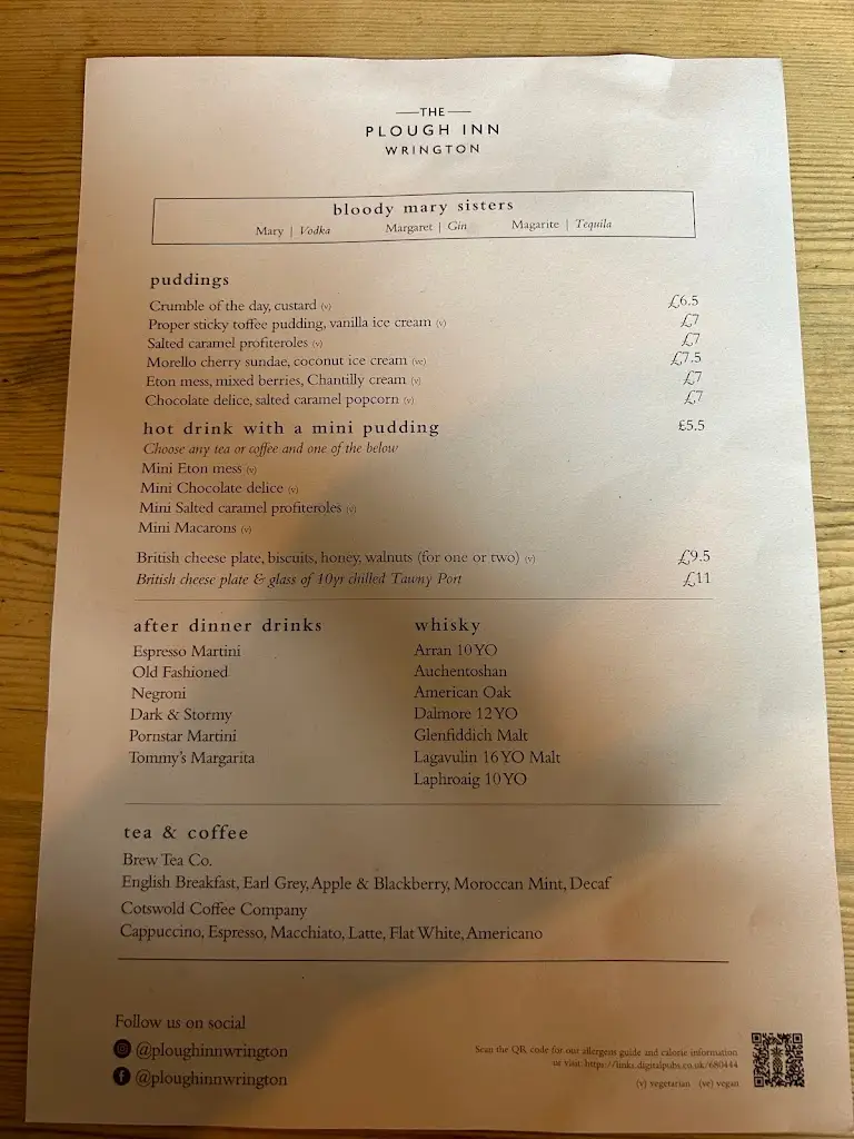 Menu_The Plough_Wrington_image_3