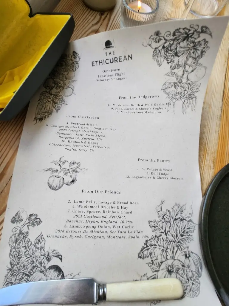 Menu_The Ethicurean Restaurant_Wrington_immagine_2