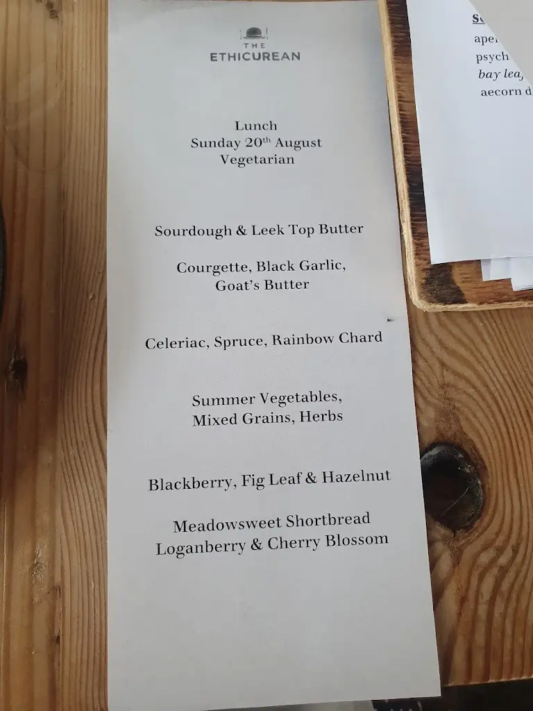 Menu_The Ethicurean Restaurant_Wrington_immagine_3
