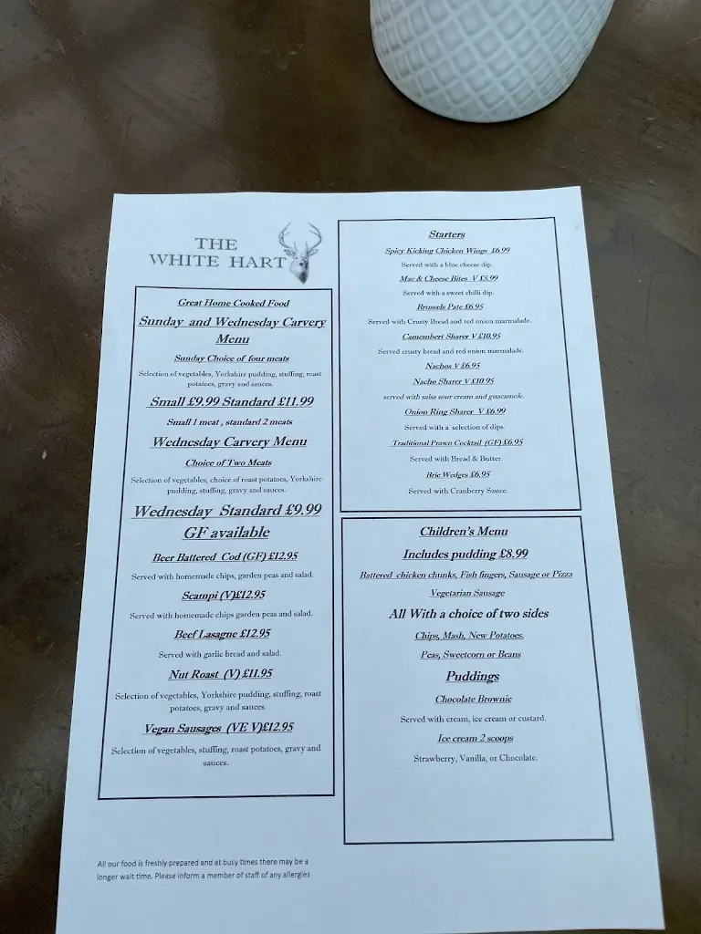 Menu_White Hart Wrington_Wrington_image_1
