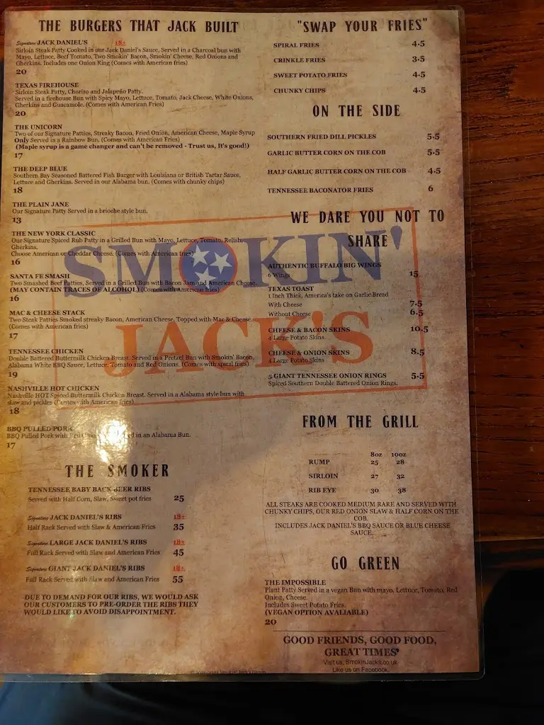 Menu_Smokin’ Jack’s_Wroxall_image_1