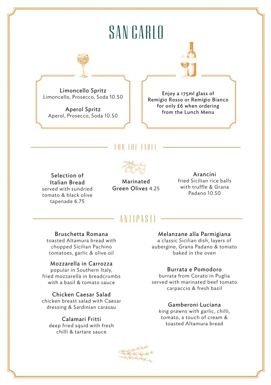 Menu_San Carlo - Alderley Edge_Alderley Edge_image_3