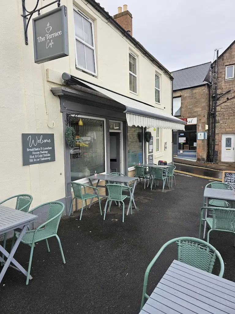 The Terrace Cafe restaurant in Wooler