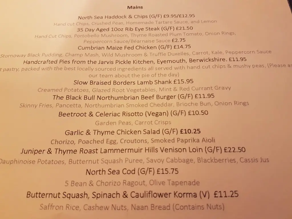 Menu_The Black Bull Inn_Wooler_image_2
