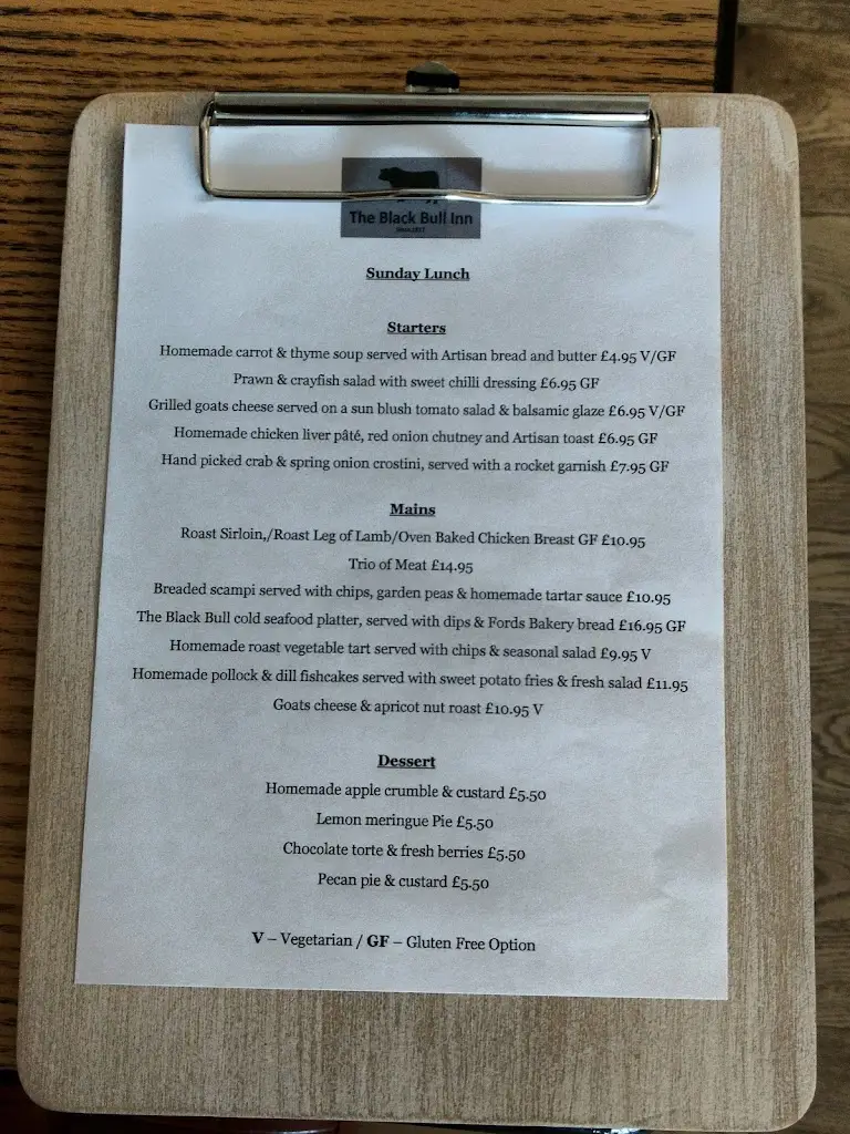 Menu_The Black Bull Inn_Wooler_image_3
