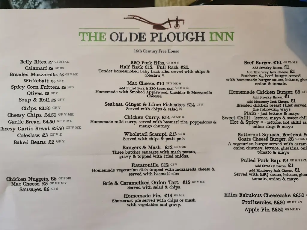 Menu_The Olde Plough Inn_Bere Alston_image_2