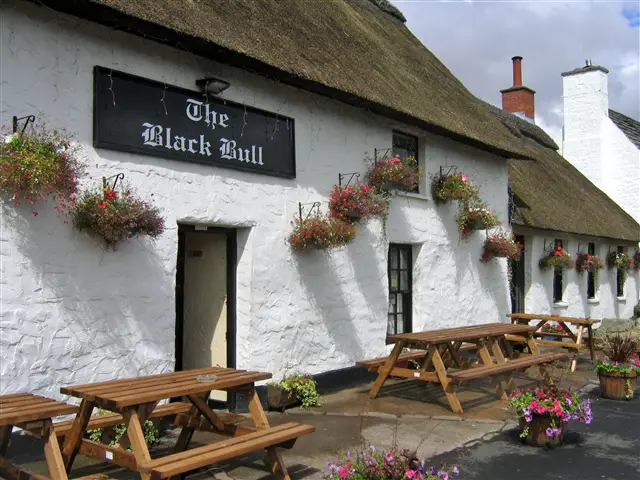 The Black Bull restaurante en Wooler
