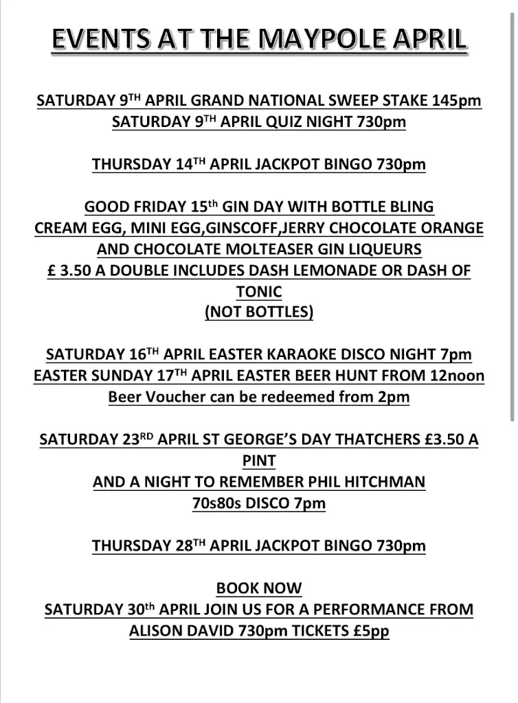 Menu_The Maypole Inn_Yapton_image_2