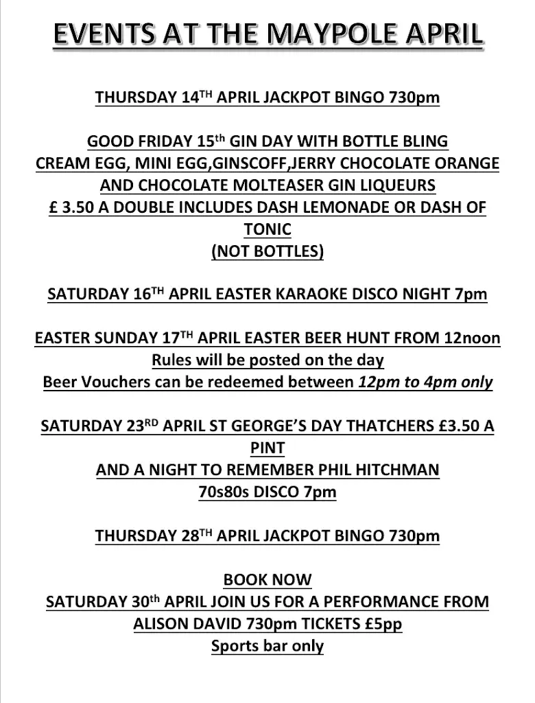 Menu_The Maypole Inn_Yapton_image_3