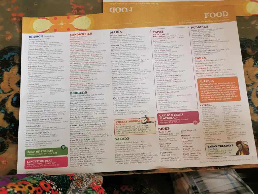 Menu_Sedero Lounge_Wokingham_image_1