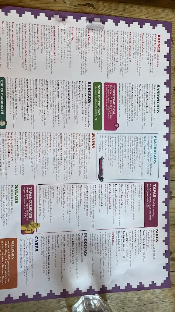 Menu_Sedero Lounge_Wokingham_image_3