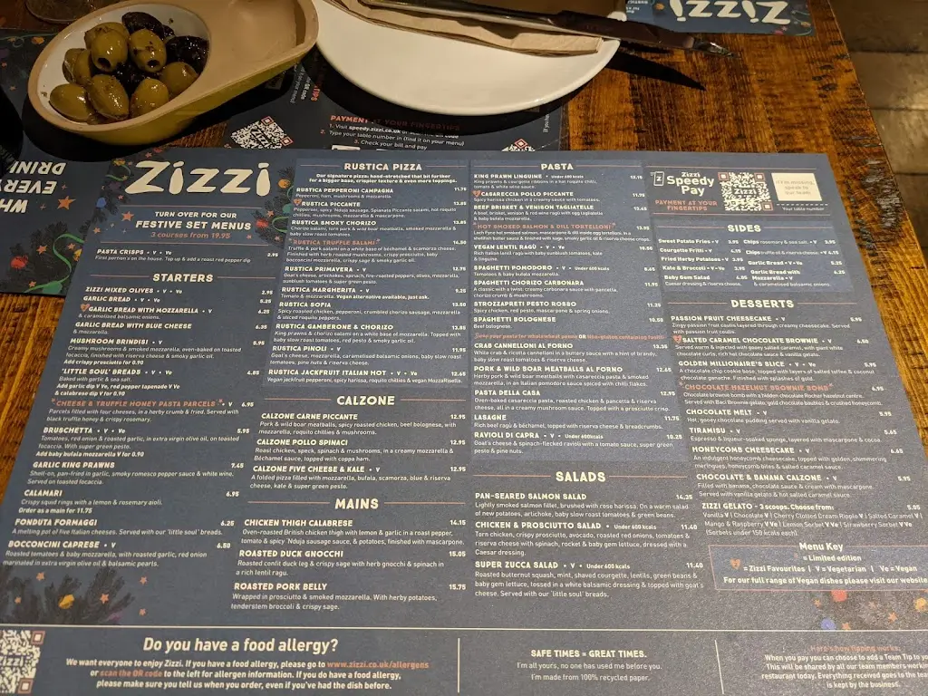 Menu_Zizzi - Wokingham_Wokingham_immagine_1