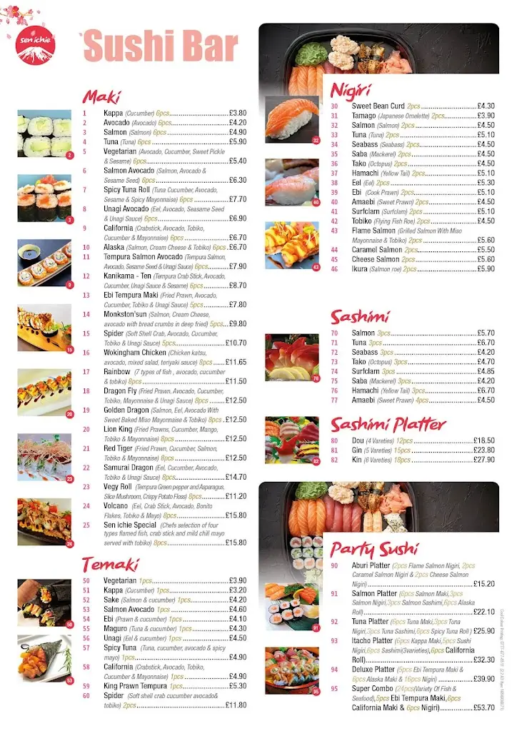Menu_Sen Ichie_Wokingham_image_2