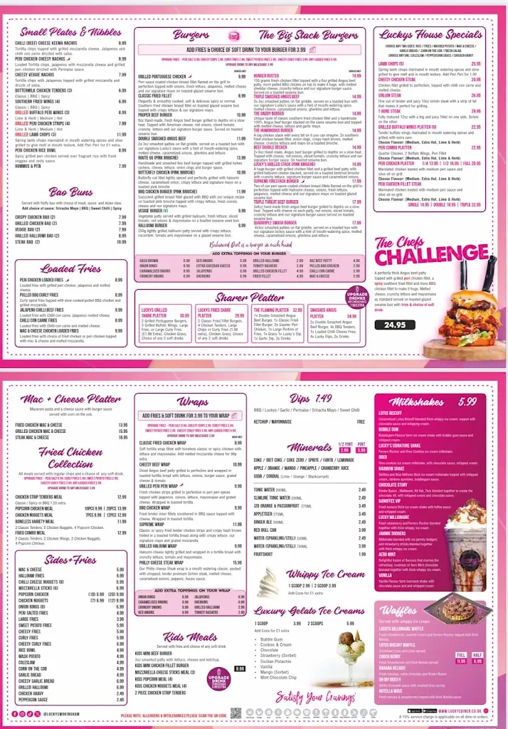 Menu_Luckys Diner Wokingham_Wokingham_image_1