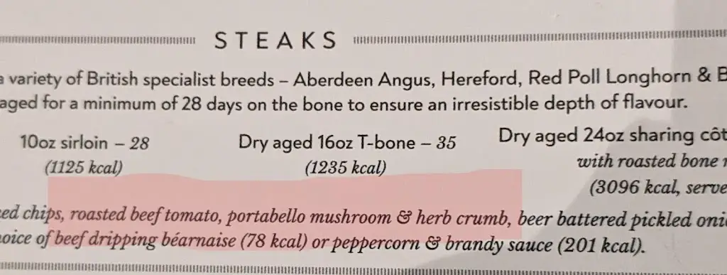 Menu_The Foundry Bell_Wokingham_immagine_3