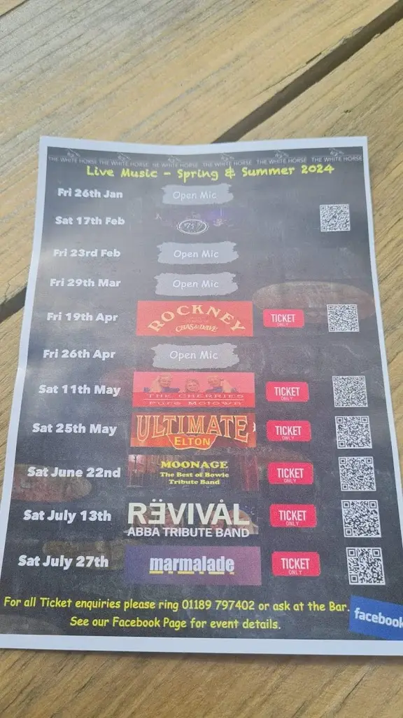 Menu_The White Horse_Wokingham_image_3