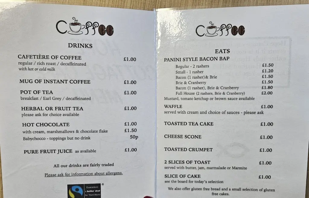 Menu_Hope Cottage_Bere Alston_image_1