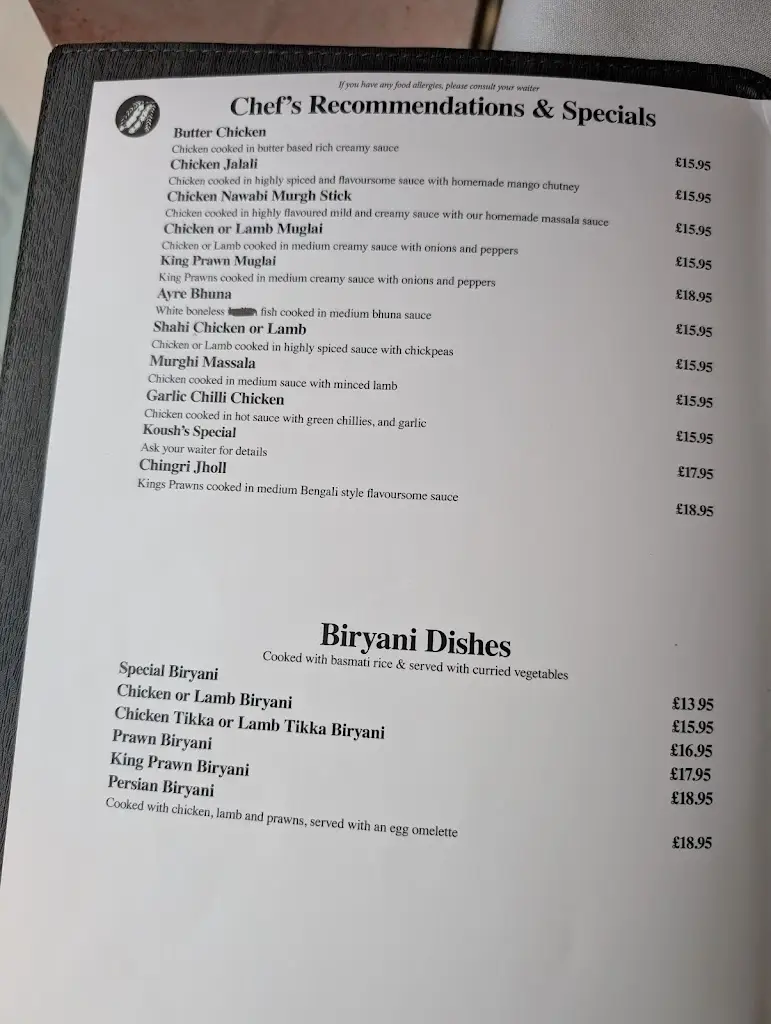 Menu_The Tamarind Tree_Wokingham_image_2