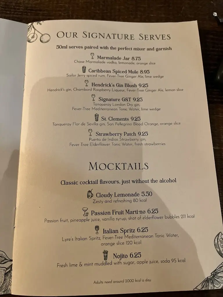 Menu_Oakingham Belle_Wokingham_image_2