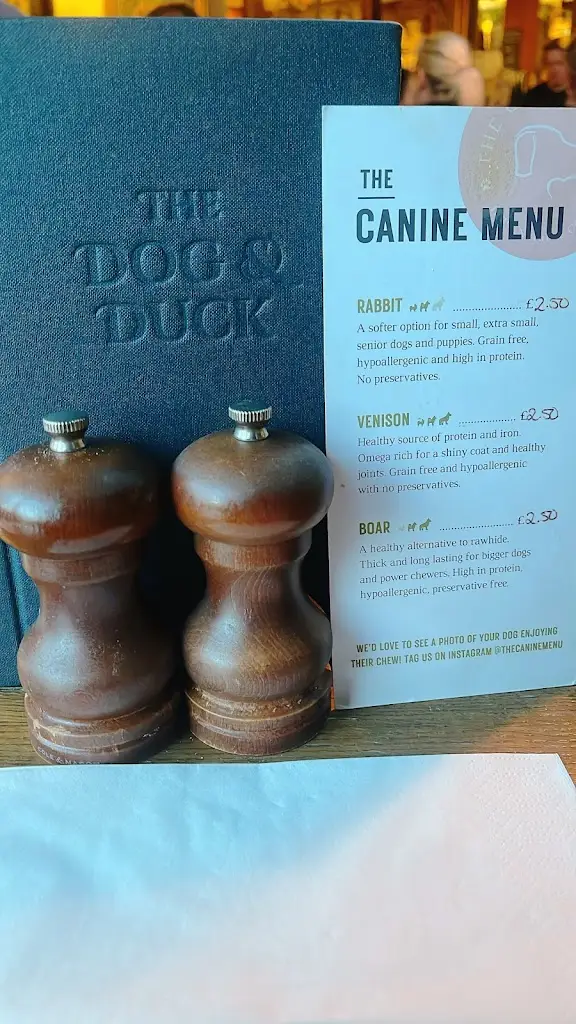 Menu_The Dog & Duck_Wokingham_image_1