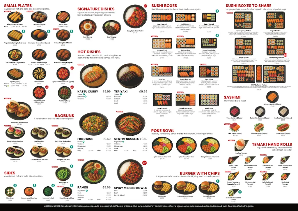 Menu_Tataki Sushi and Pan Asian_Wokingham_image_2