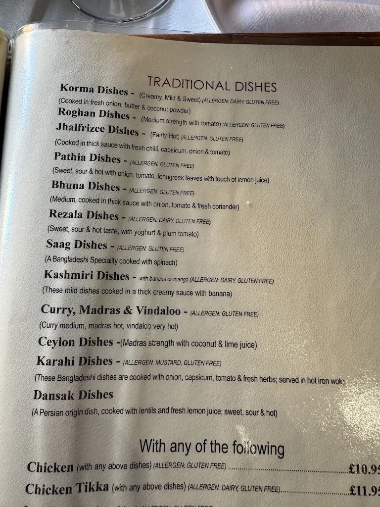 Menu_Baranda Restaurant_Wokingham_immagine_2