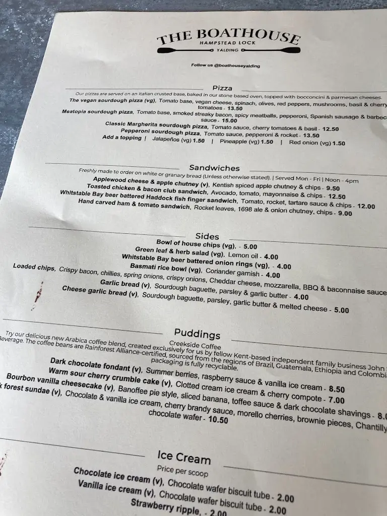Menu_The Boathouse, Yalding_Yalding_image_2