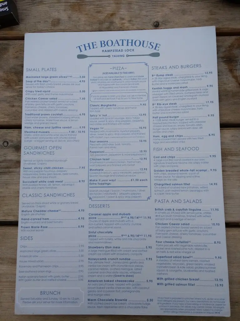 Menu_The Boathouse, Yalding_Yalding_image_3