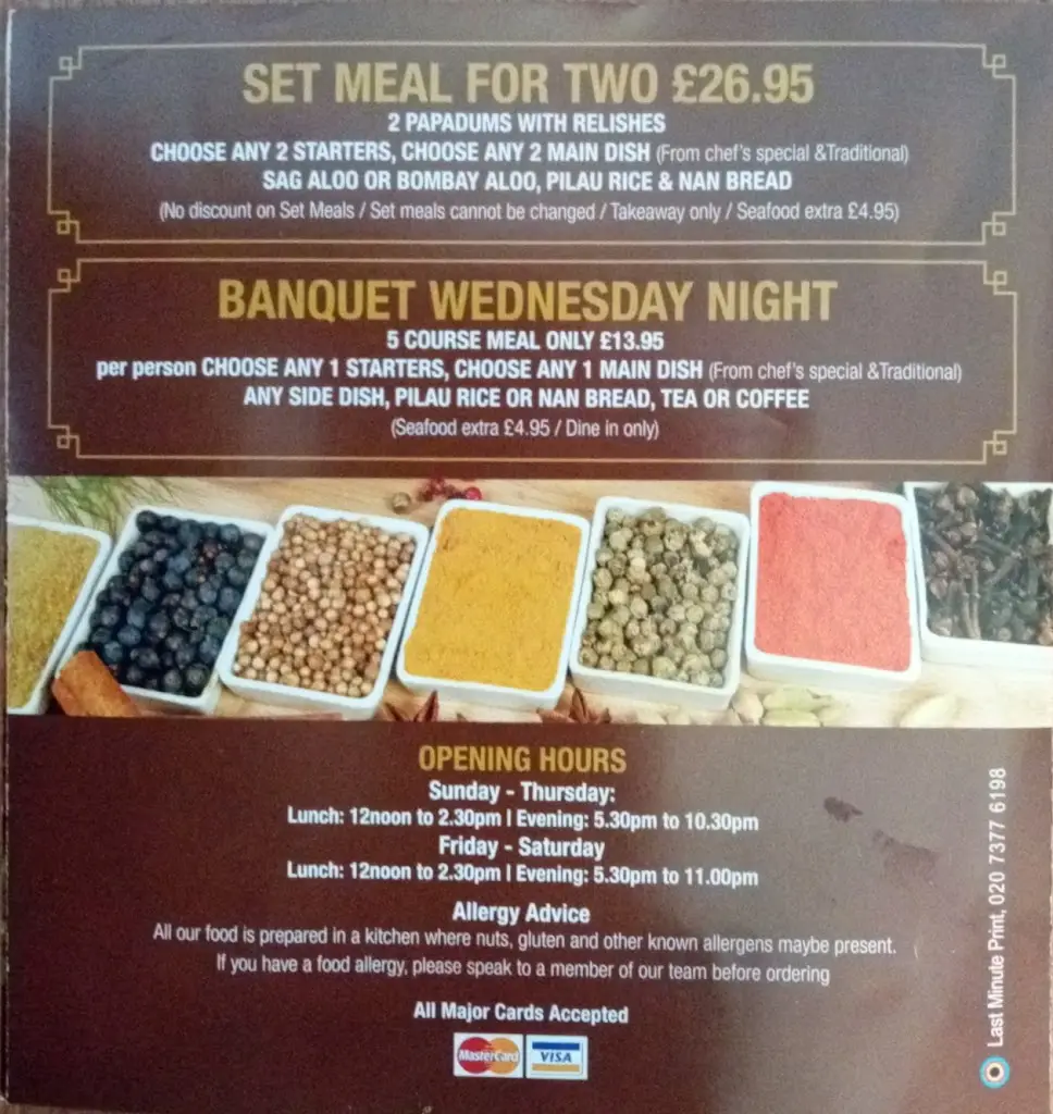 Menu_Zarda Cottage_Yalding_image_3