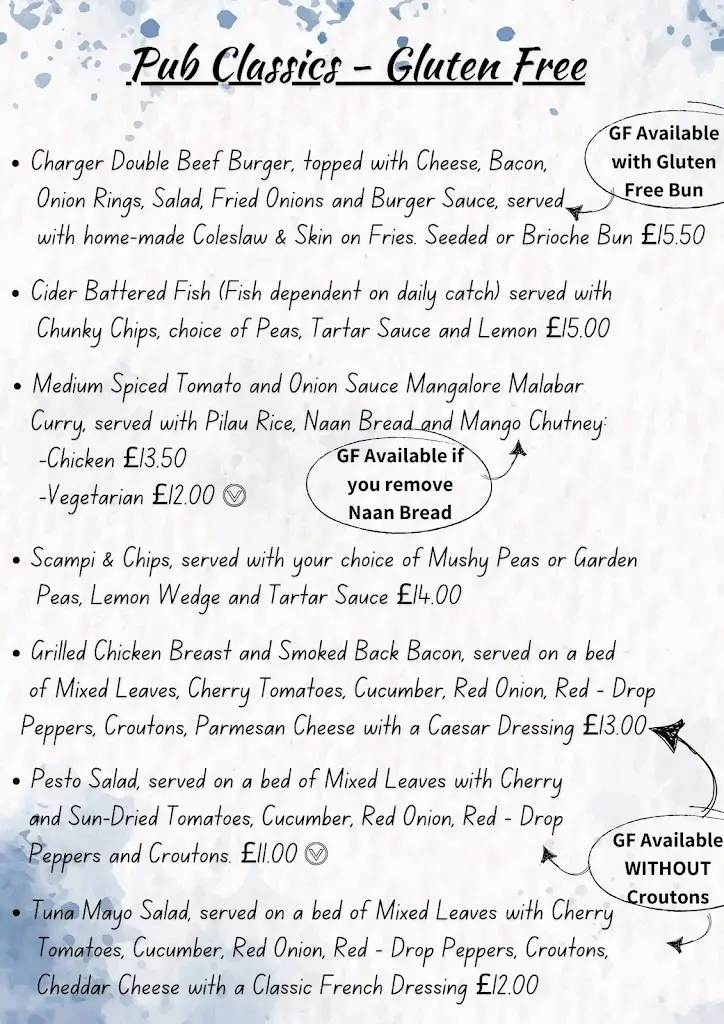 Menu_The Railway_Yatton_image_2