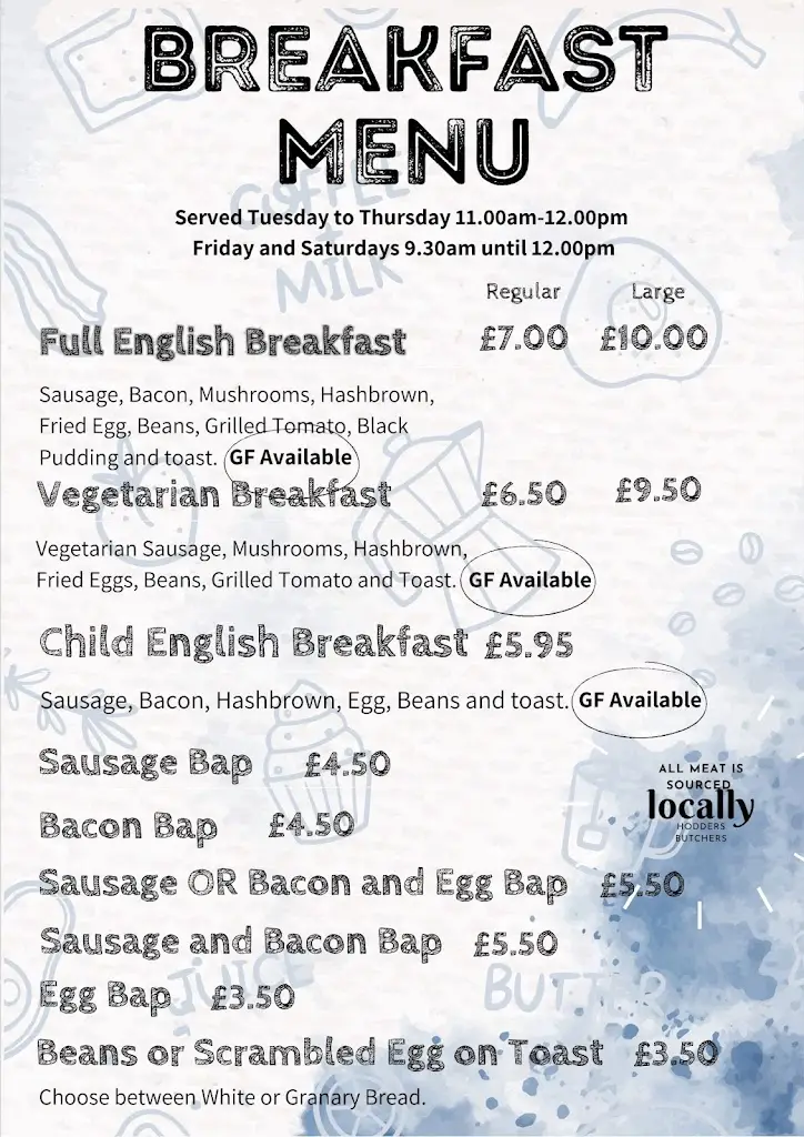 Menu_The Railway_Yatton_image_4