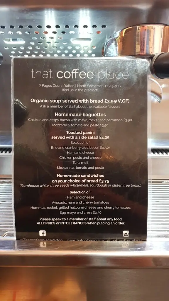 Menu_That Coffee Place_Yatton_image_2