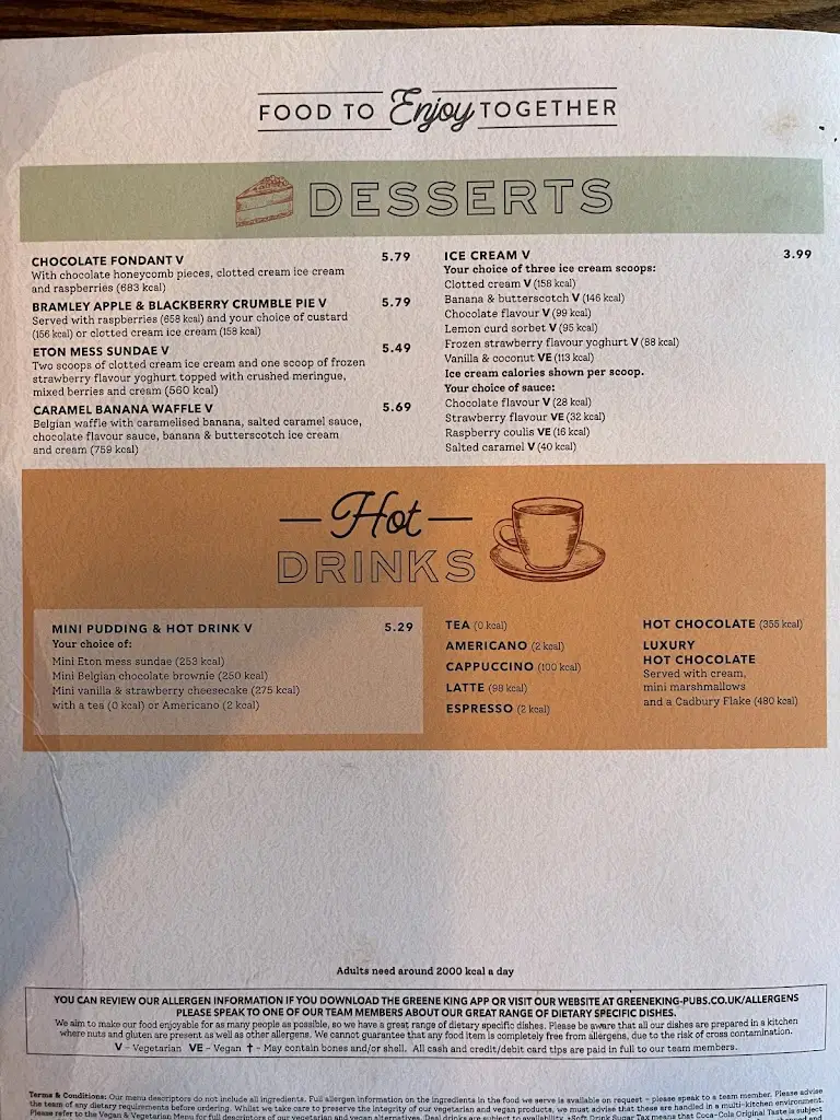 Menu_Coopers Mill_Yeovil_immagine_3