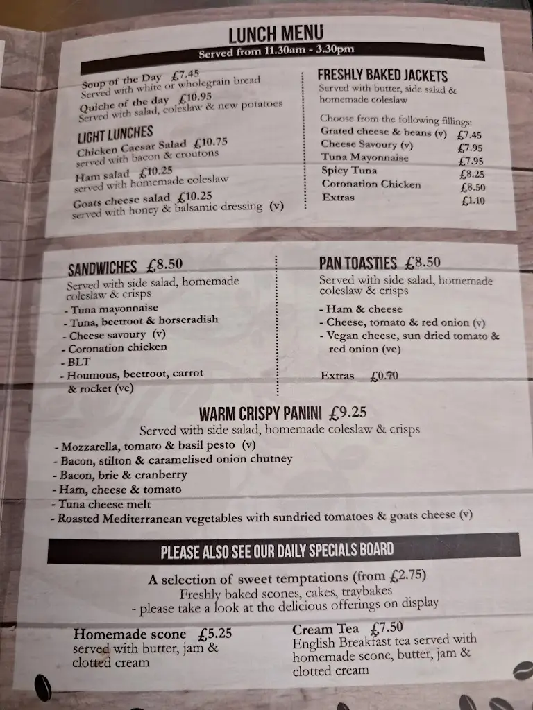 Menu_The Coffee Tree_Wylam_image_1