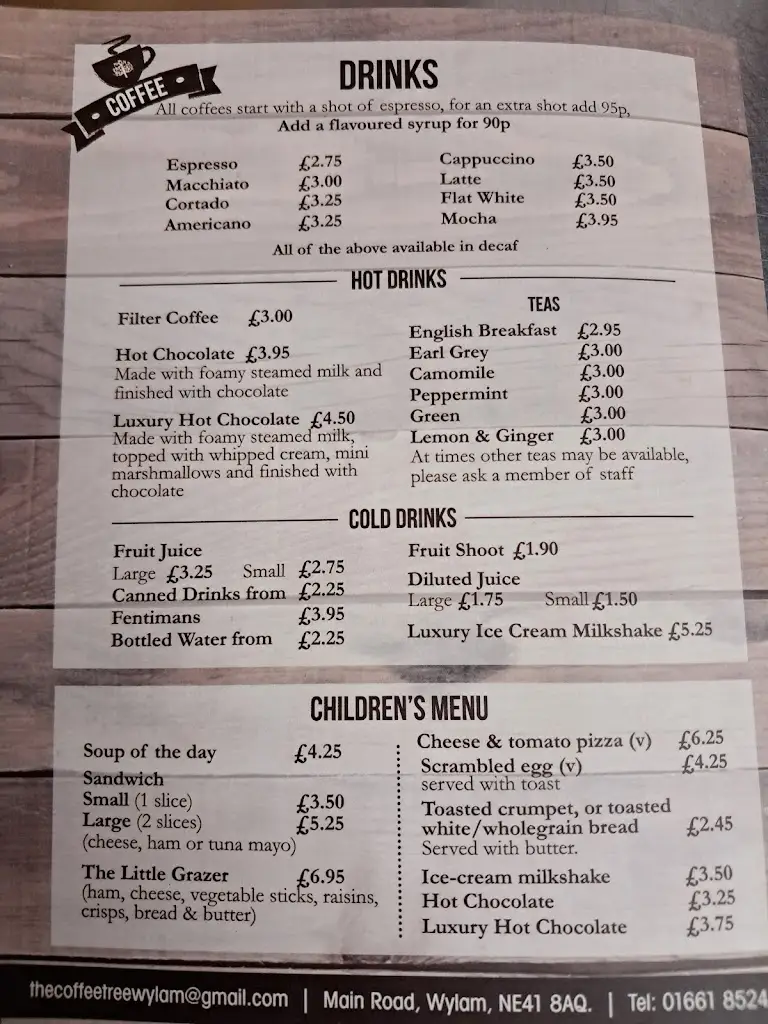 Menu_The Coffee Tree_Wylam_image_4