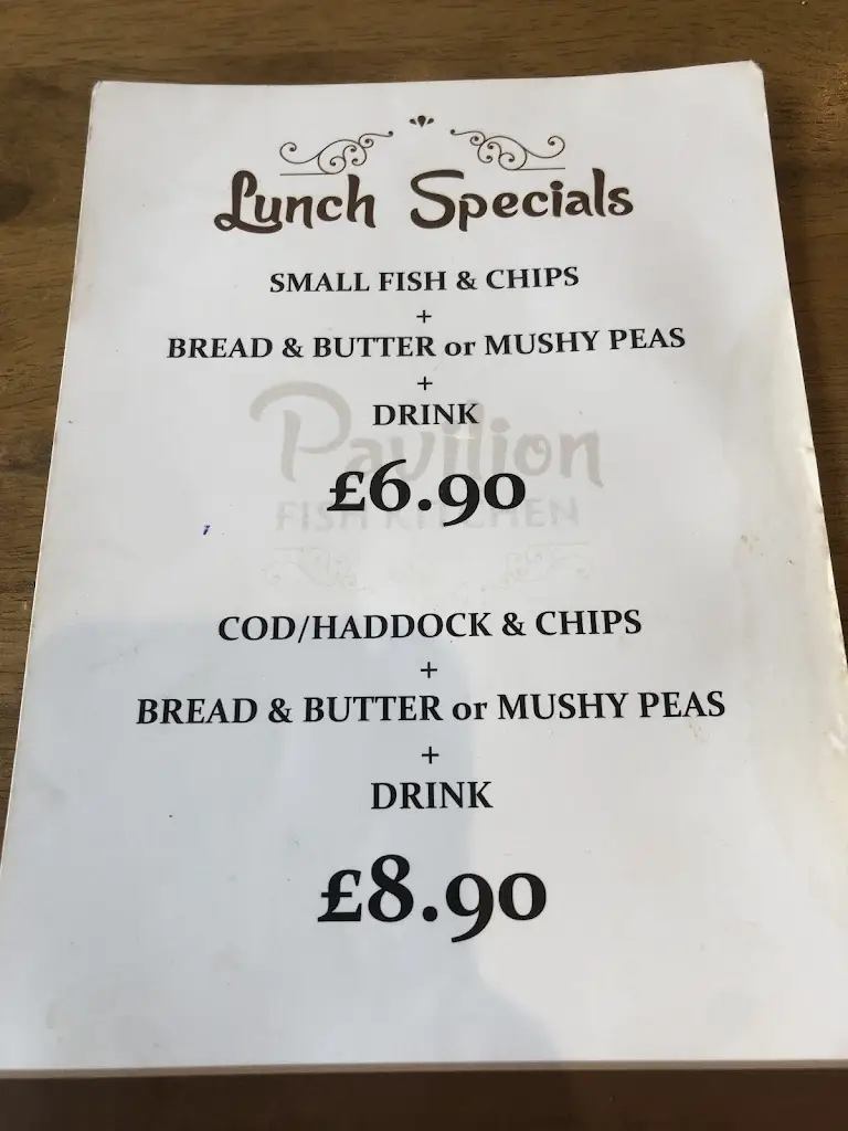 Menu_Pavilion Fish & Chips Worcester Park_Worcester Park_image_3