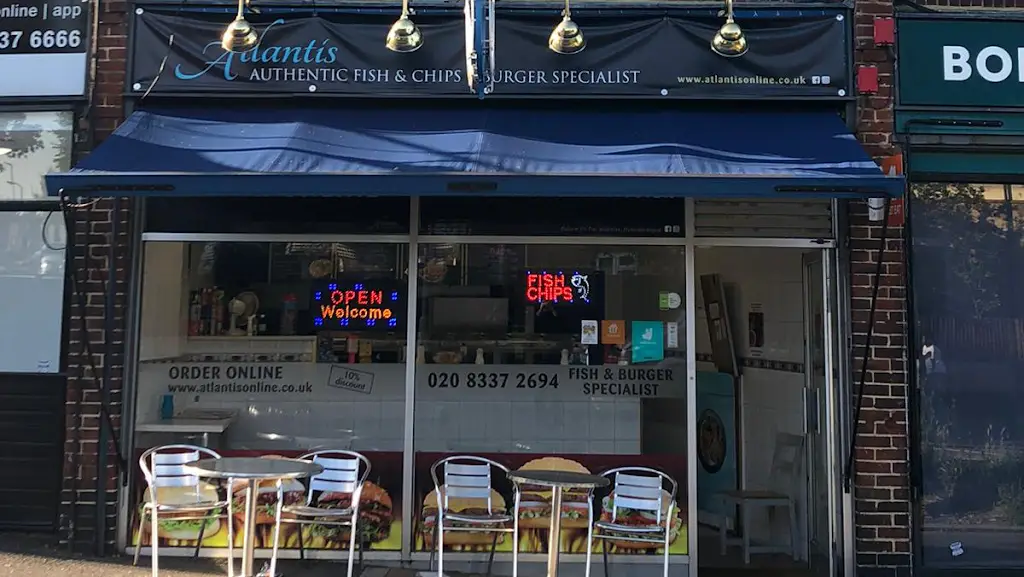 Atlantis Fish Bar & Burger Specialists ristorante a Worcester Park