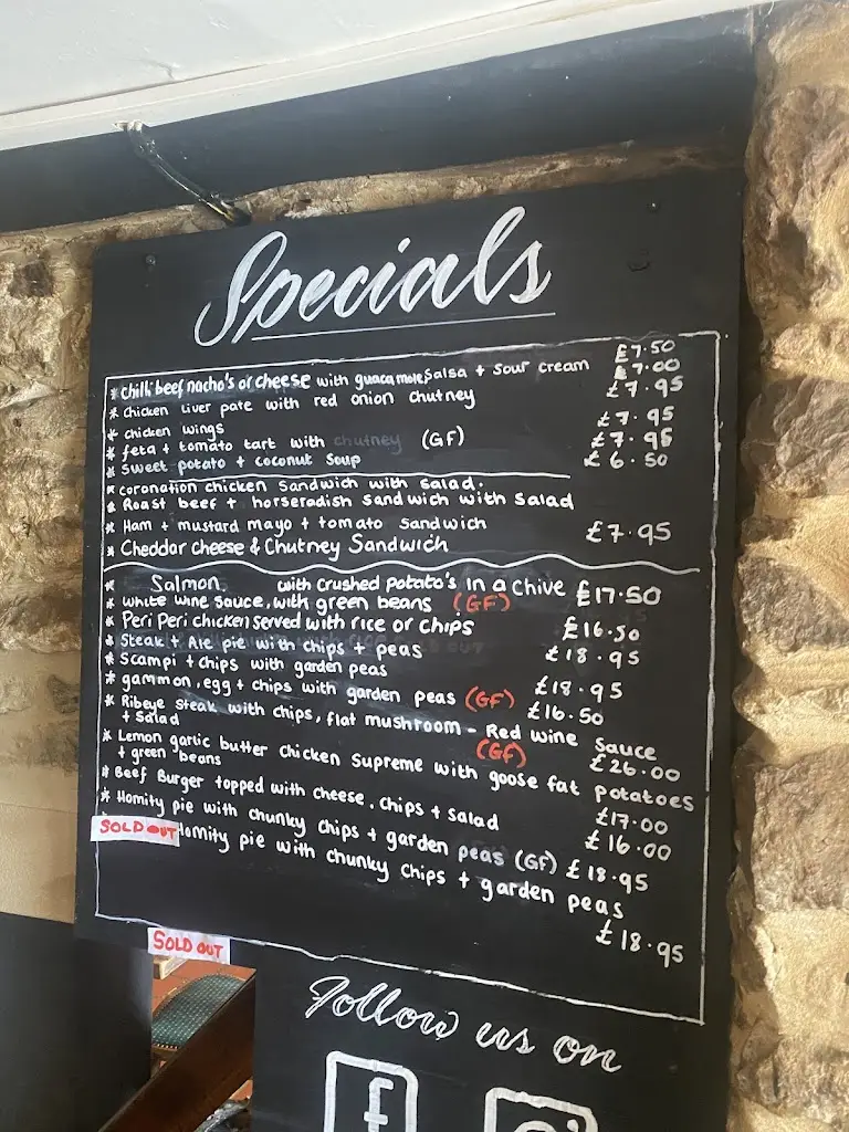 Menu_Farmyard Inn, Youlgreave_Youlgreave_immagine_2