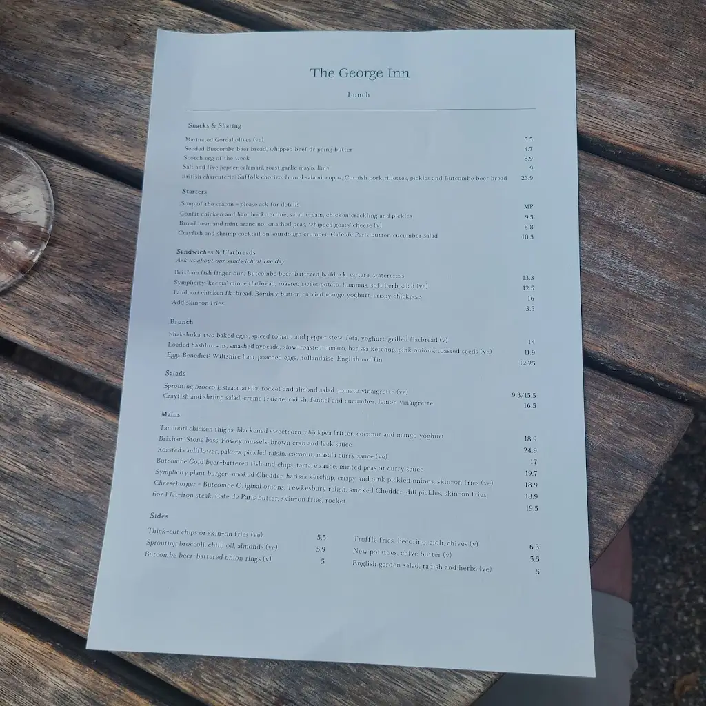 Menu_The George Inn, Norton St Philip_Test Valley_image_4