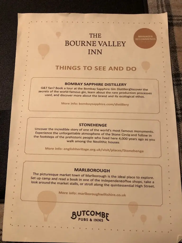 Menu_Bourne Valley Inn_Test Valley_imagen_3