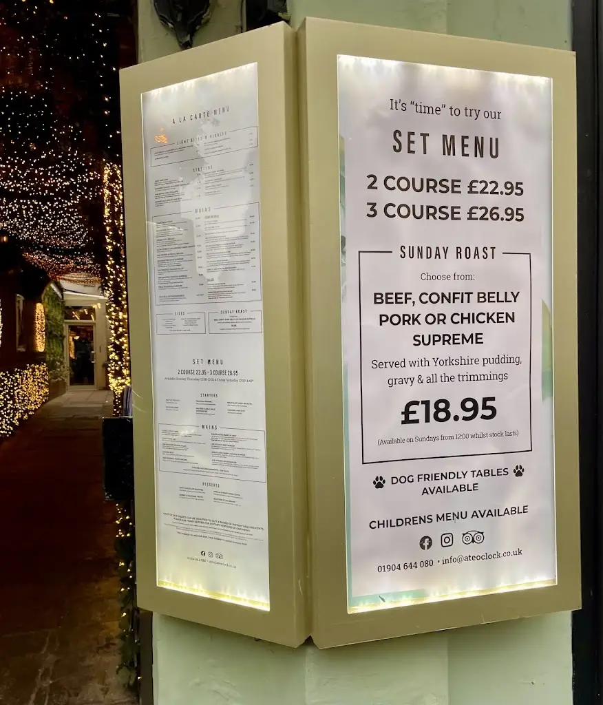 Menu_Ate O'Clock_York_immagine_3